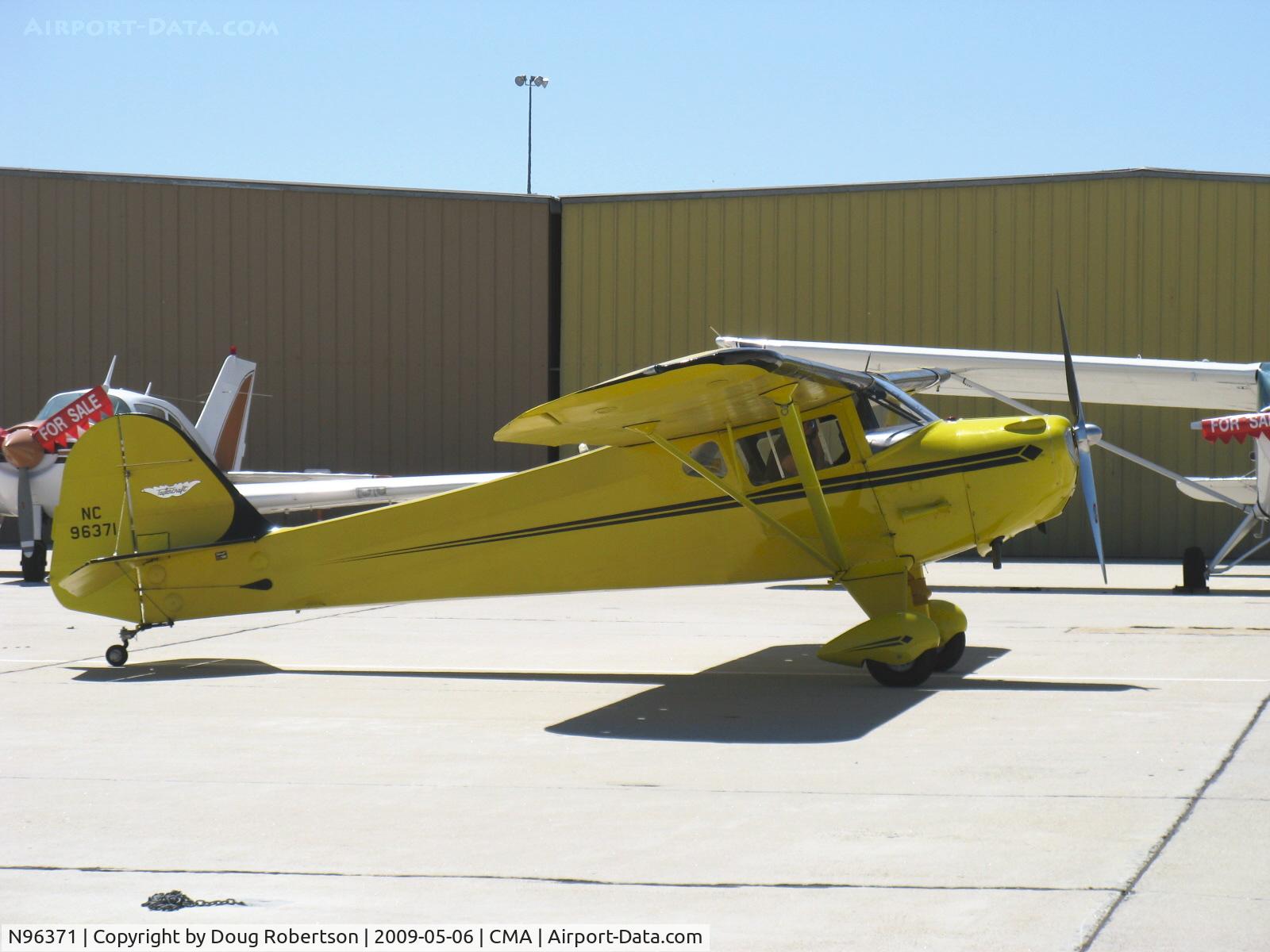 N96371, 1946 Taylorcraft BC12-D Traveler C/N 8671, 1946 Taylorcraft BC-12D Continental A&C65 65 Hp, taxi