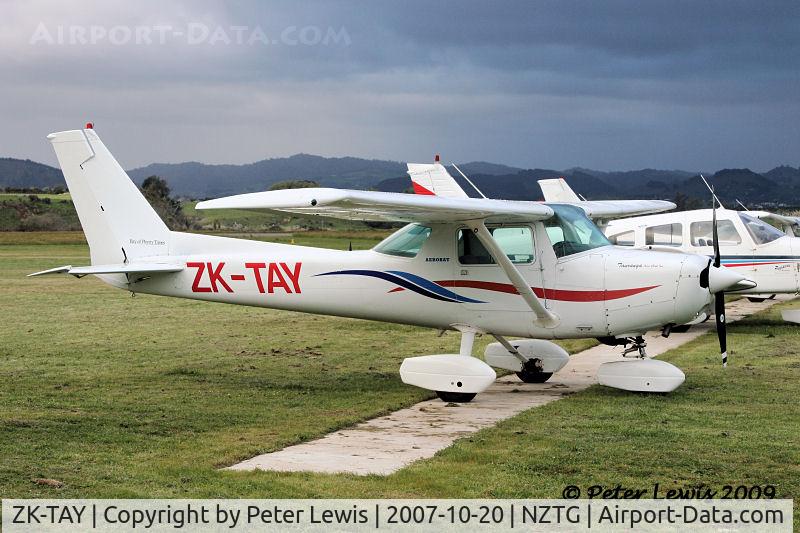 ZK-TAY, Cessna A152 Aerobat C/N A1520869, Bay Flight International, Mt Maunganui