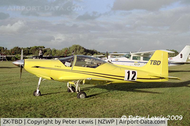 ZK-TBD, Sequoia F-8L Falco C/N DESIGN 606, G Nustrini, Ardmore