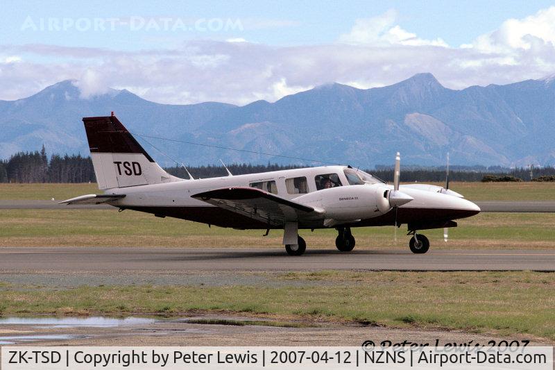 ZK-TSD, 1980 Piper PA-34-200T Seneca II C/N 34-8070356, Flight Corp. Ltd., Nelson