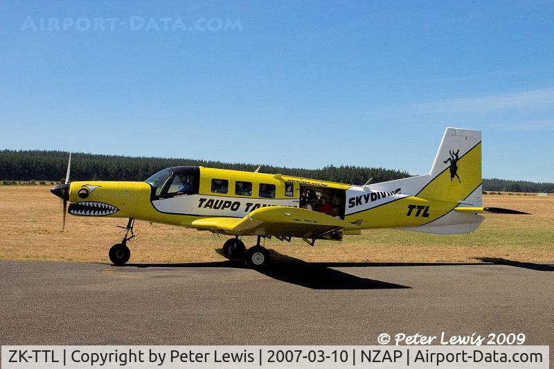 ZK-TTL, 2005 Pacific Aerospace 750XL C/N 104, Tandem Skydiving (2002) Ltd., Taupo