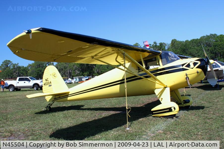 N45504, 1946 Luscombe 8A C/N 2031, Sun N Fun 2009 - Lakeland, Florida