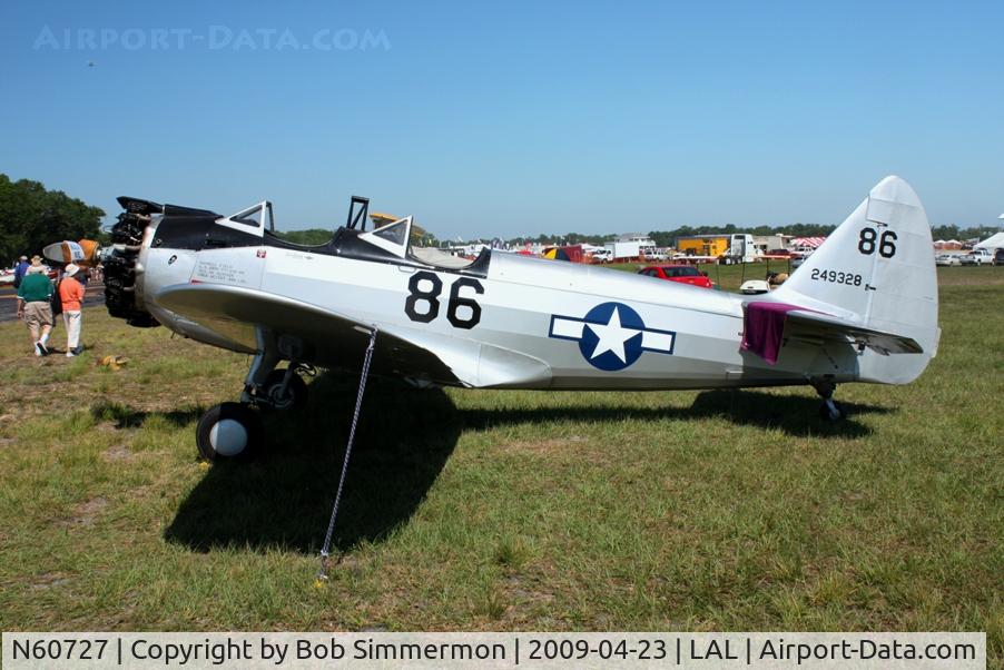 N60727, 1943 Fairchild (Howard) PT-23A Cornell (M-62C) C/N 352HO, Sun N Fun 2009 - Lakeland, Florida