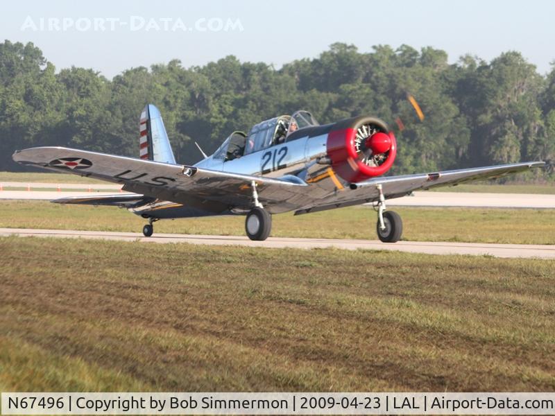 N67496, 1942 Consolidated Vultee BT-13A C/N 8042, Sun N Fun 2009 - Lakeland, Florida