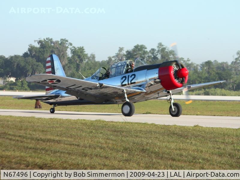 N67496, 1942 Consolidated Vultee BT-13A C/N 8042, Sun N Fun 2009 - Lakeland, Florida
