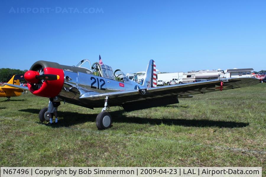 N67496, 1942 Consolidated Vultee BT-13A C/N 8042, Sun N Fun 2009 - Lakeland, Florida