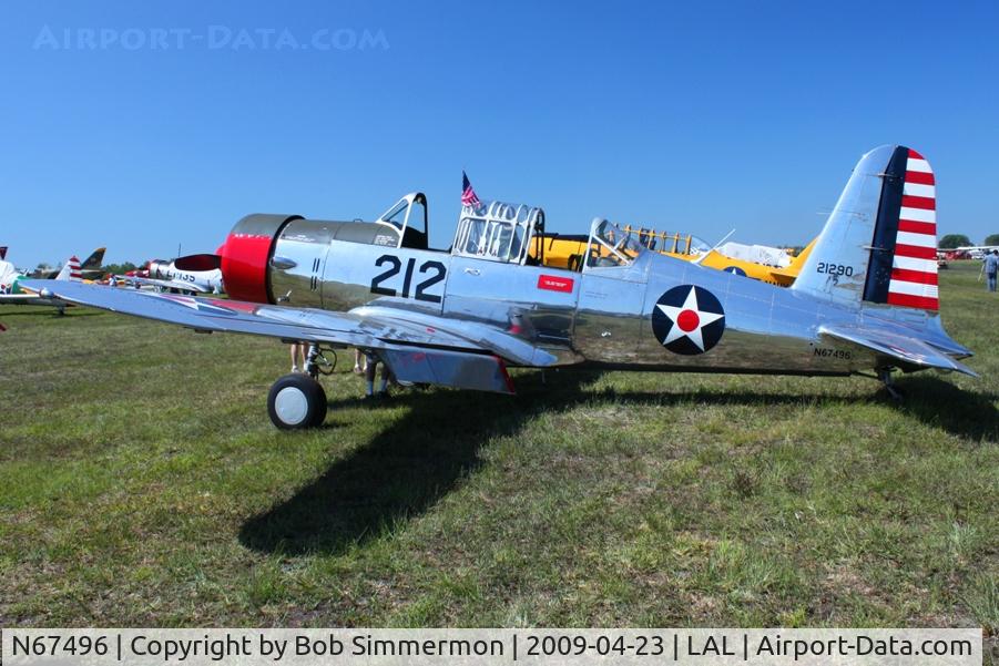 N67496, 1942 Consolidated Vultee BT-13A C/N 8042, Sun N Fun 2009 - Lakeland, Florida