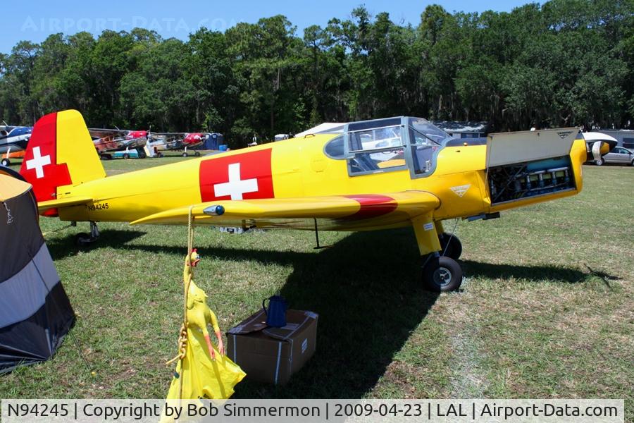 N94245, 1949 Bucker Bu-181 Bestmann C/N 25145, Sun N Fun 2009 - Lakeland, Florida