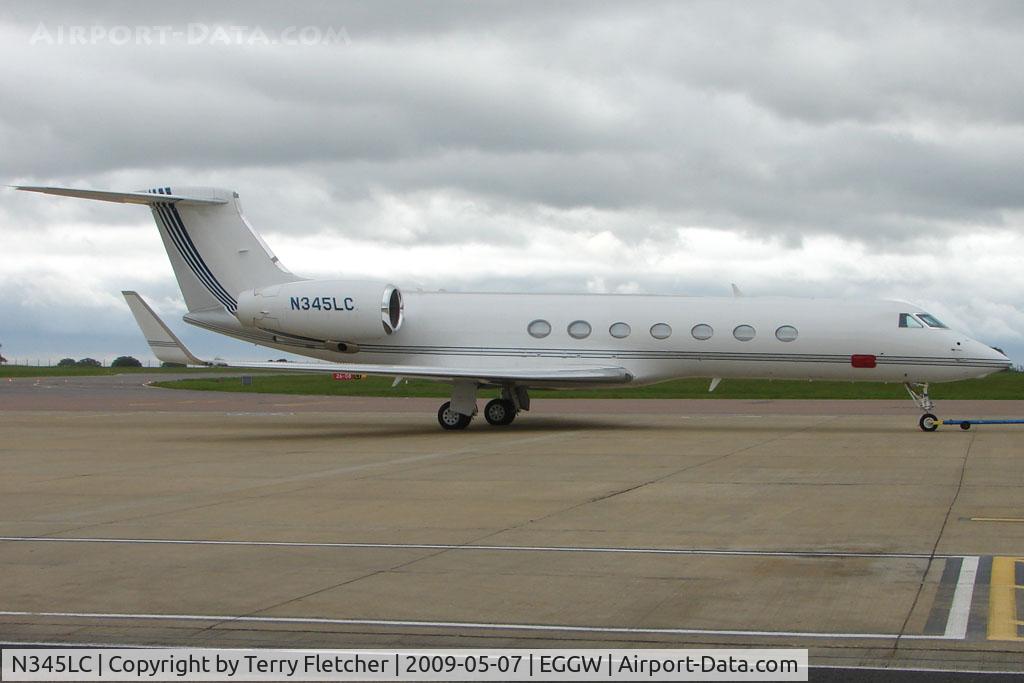 N345LC, 2007 Gulfstream Aerospace GV-SP (G550) C/N 5145, G550 at Luton