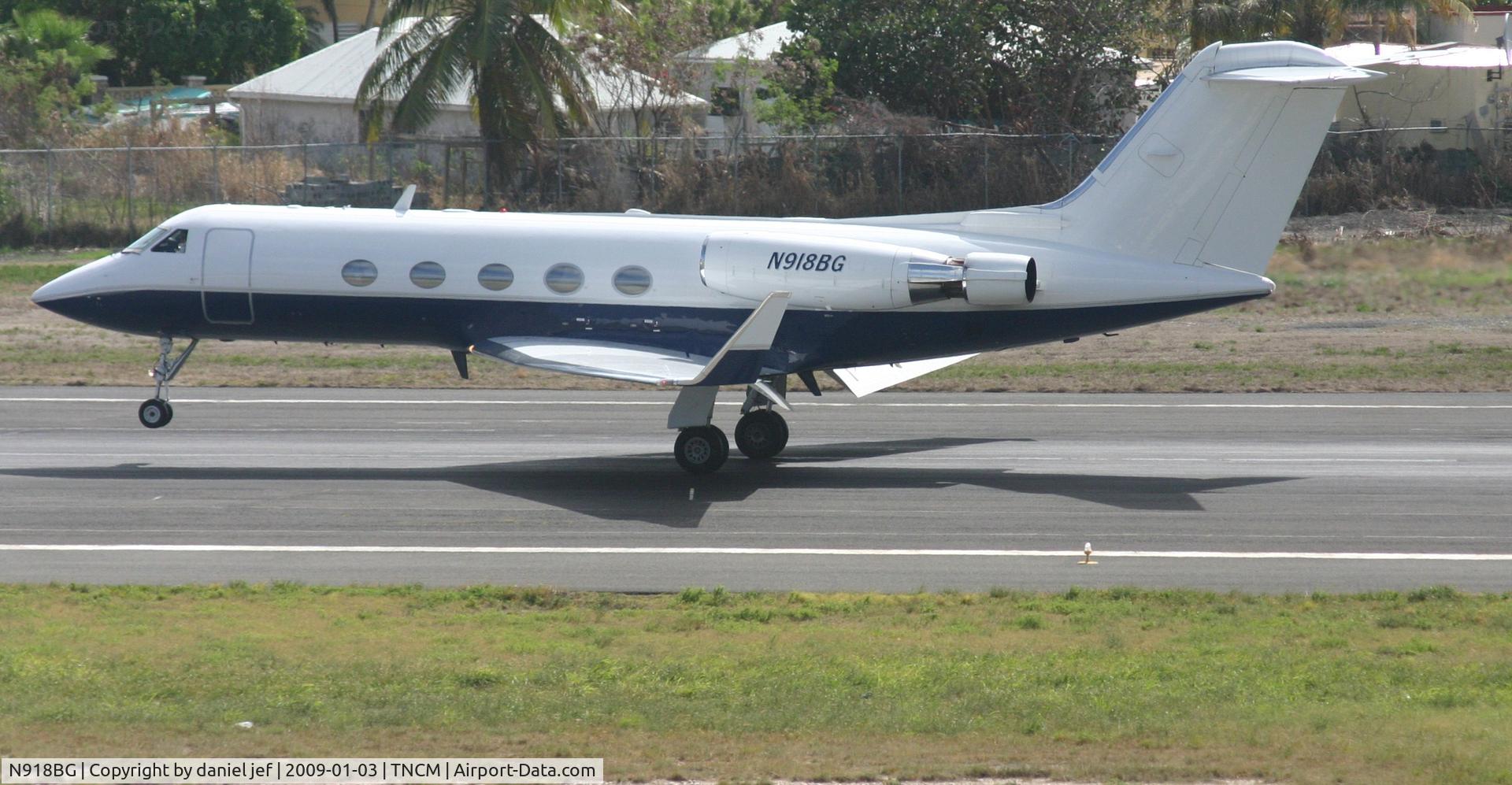 N918BG, 1980 Gulfstream American G-1159A Gulfstream III Gulfstream III C/N 300, Landing 10