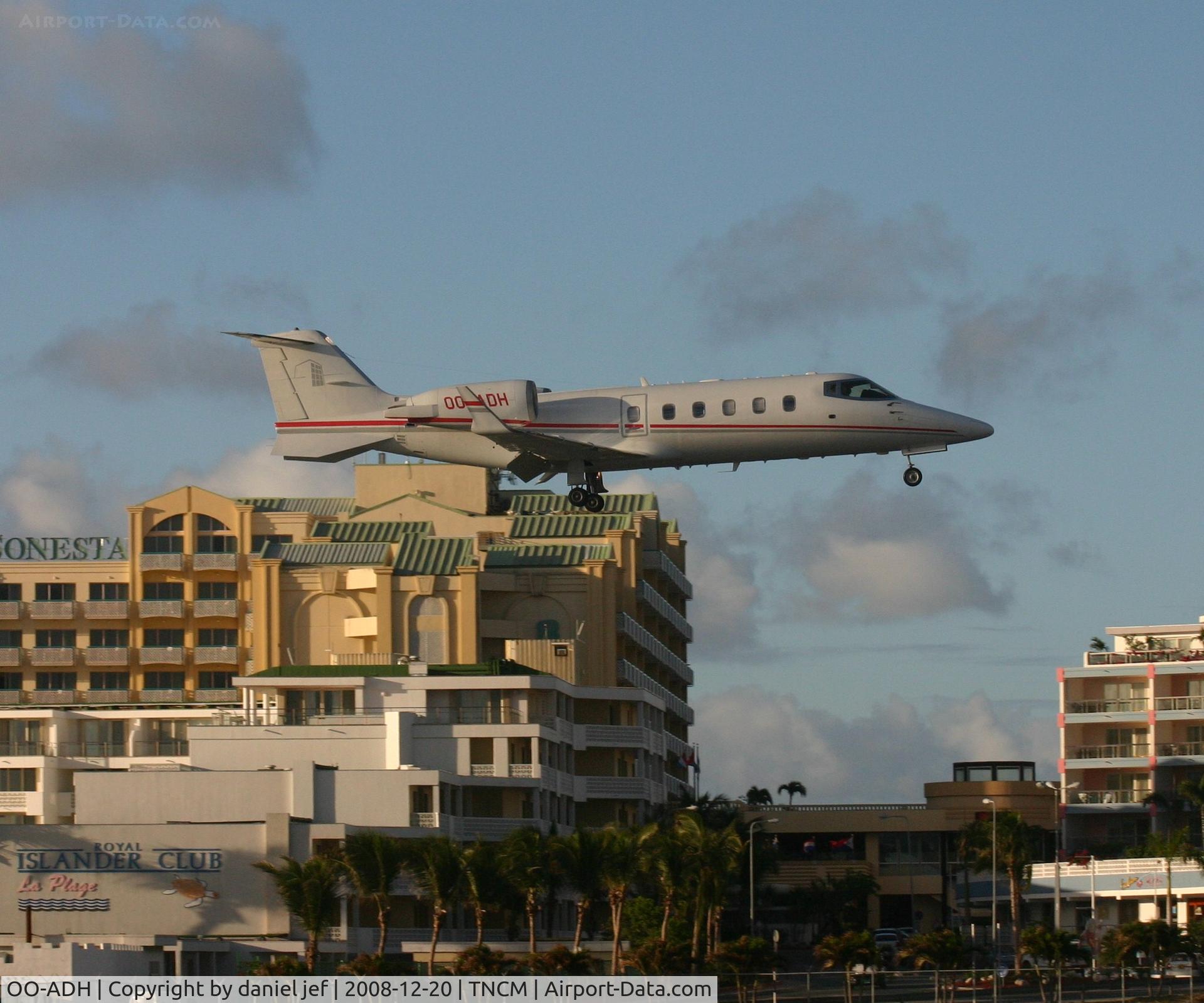 OO-ADH, 2008 Learjet 60 C/N 60-344, Landing 10