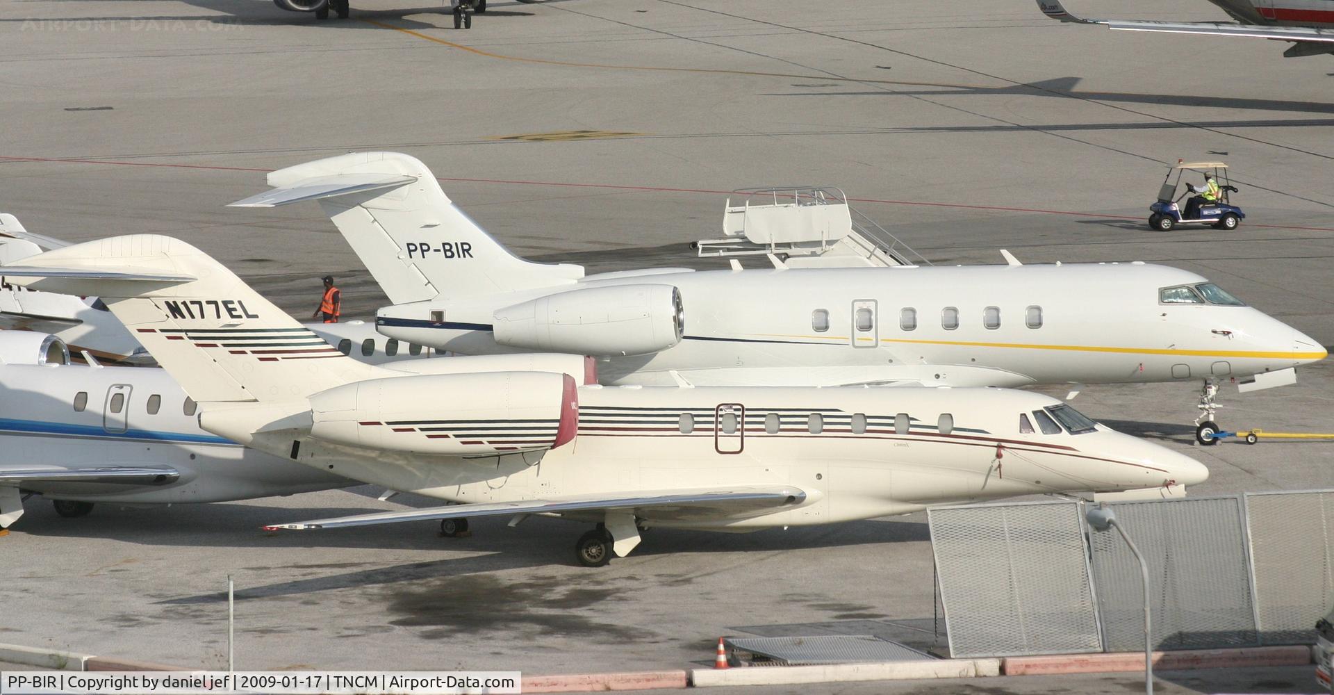 PP-BIR, 2007 Bombardier Challenger 300 (BD-100-1A10) C/N 20178, park at the  tncm ramp