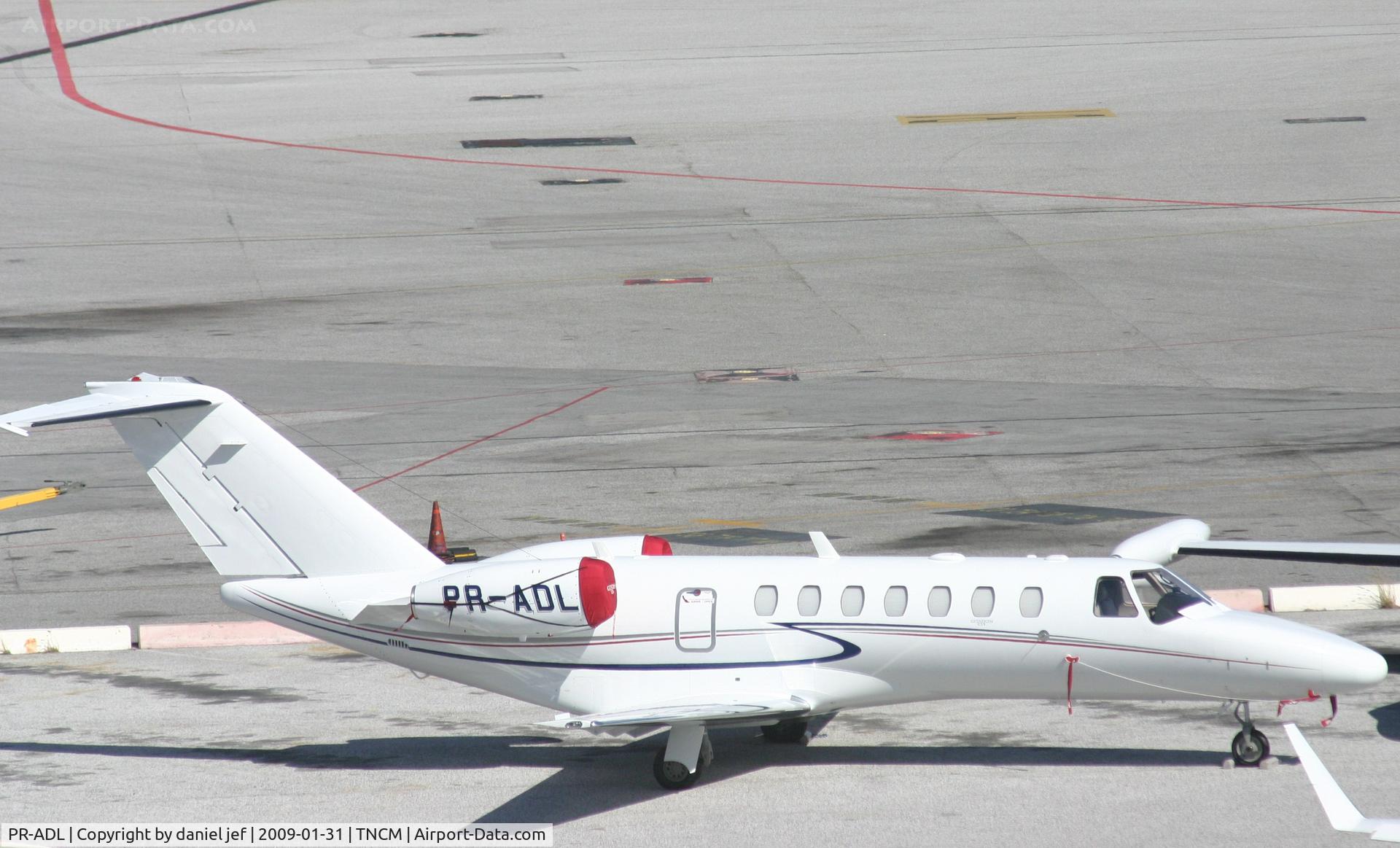 PR-ADL, 2008 Cessna 525B CitationJet CJ3 C/N 525B-0278, park at the  tncm ramp