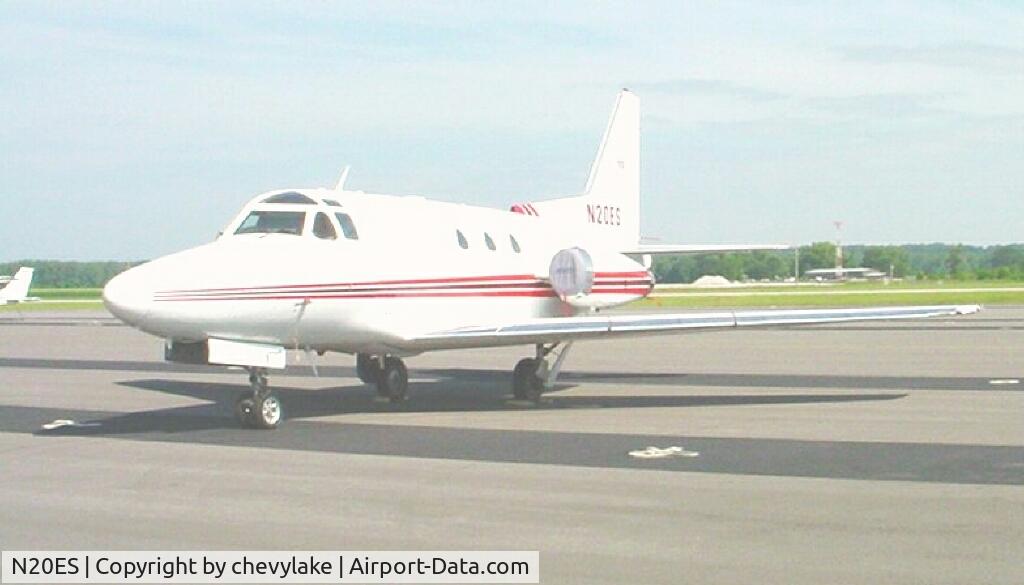 N20ES, 1973 North American NA-265-40 Sabreliner C/N 282-124, Was when A/C was registered N20ES