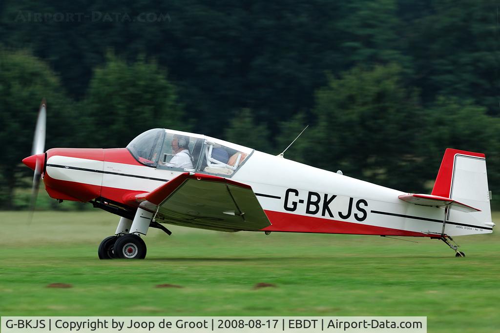 G-BKJS, 1961 Jodel (Wassmer) D-120A Paris-Nice C/N 191, Visitor to the old timer fly in 2008.