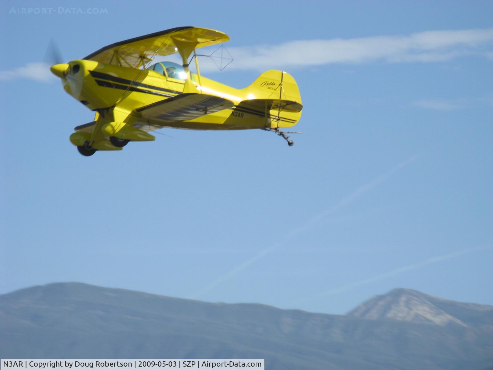 N3AR, 1974 Pitts S-1S Special C/N 10, 1974 Russell PITTS S-1S fully aerobatic, Lycoming O&VO-360 180 Hp, takeoff climb Rwy 22