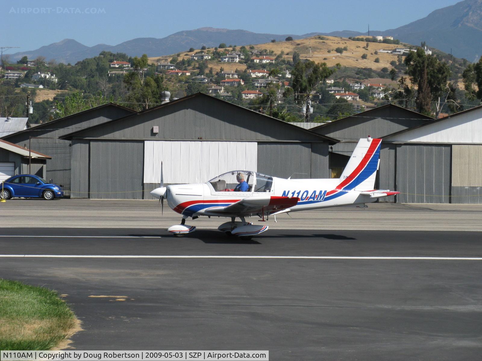 N110AM, 1996 Zlin Z-242L C/N 0727, 1996 Moravan Zlin 242L, Lycoming AEIO-360-B 200 Hp, full panel, sticks; five-way, single point release harness restraints, landing roll Rwy 22