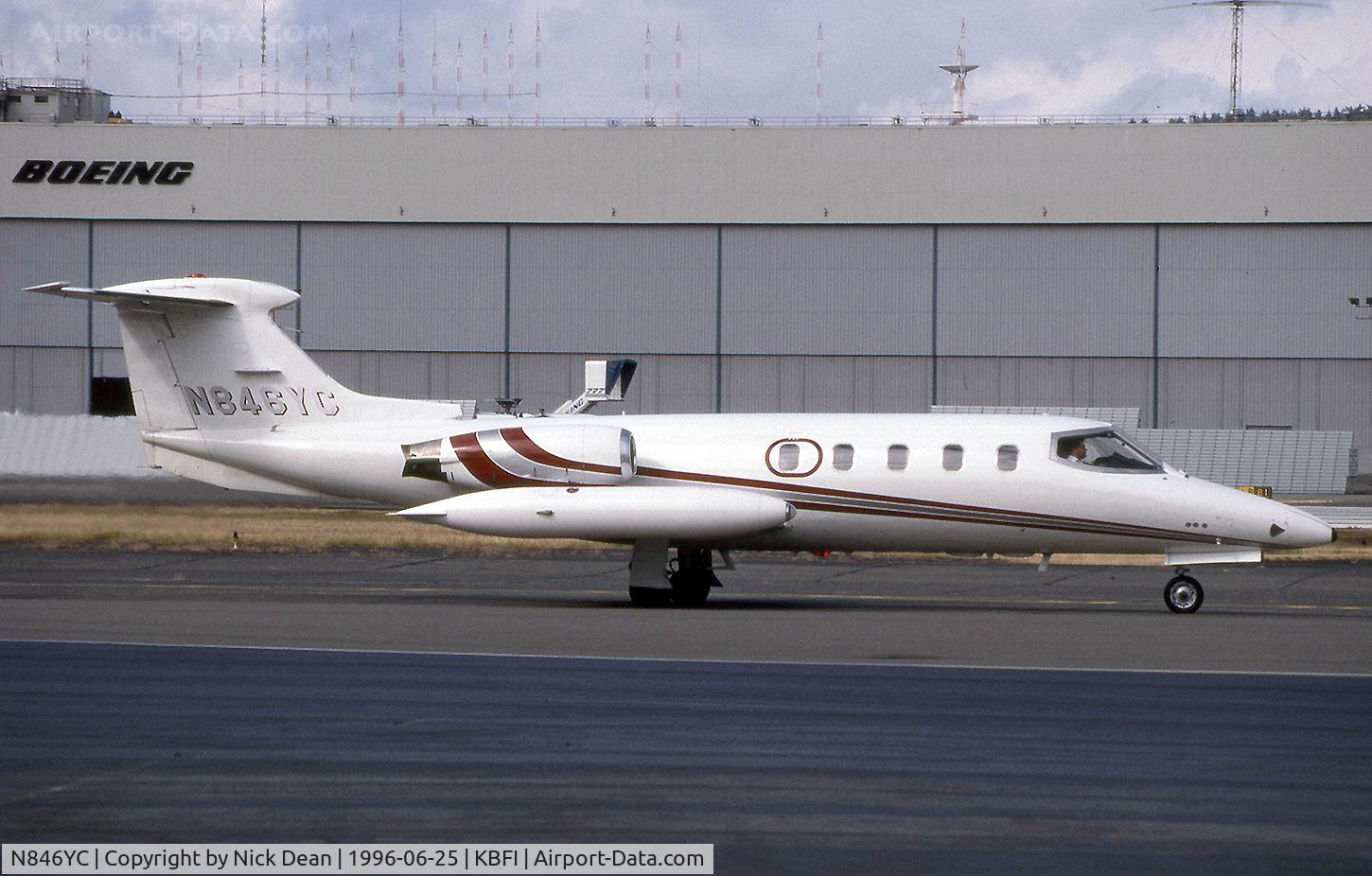 N846YC, 1968 Learjet 25 C/N 25-012, KBFI