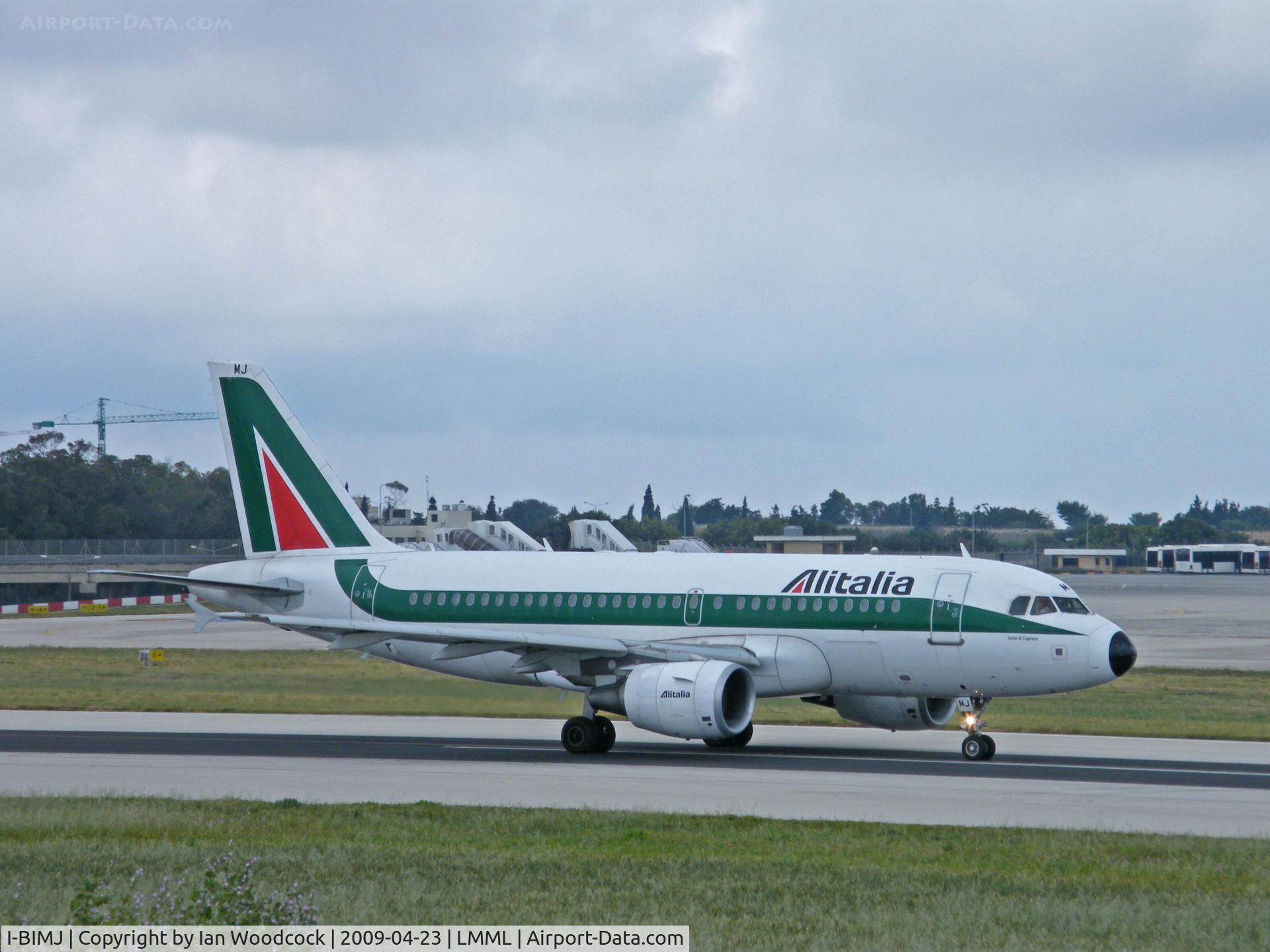 I-BIMJ, 2002 Airbus A319-112 C/N 1779, Airbus A319-112/Alitalia,at Luqa Malta