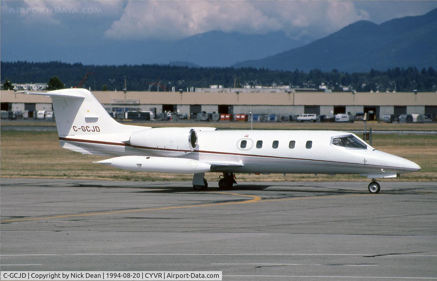 C-GCJD, 1972 Learjet 25B C/N 25B-096, CYVR