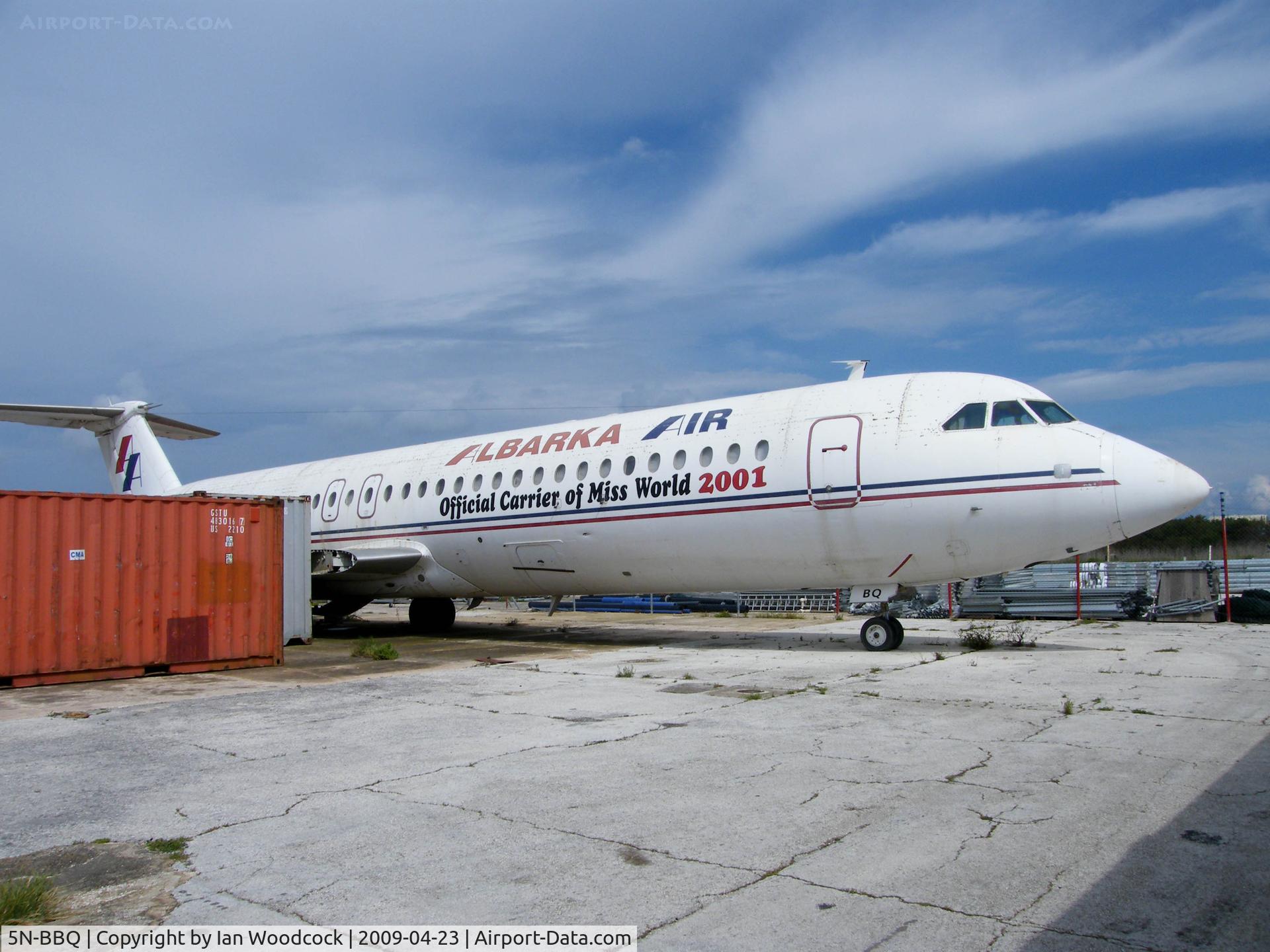 5N-BBQ, 1970 BAC 111-520FN One-Eleven C/N BAC.230, BAC 1-11 520FN/Withdrawn from use/Stored-Hal-Far,Malta