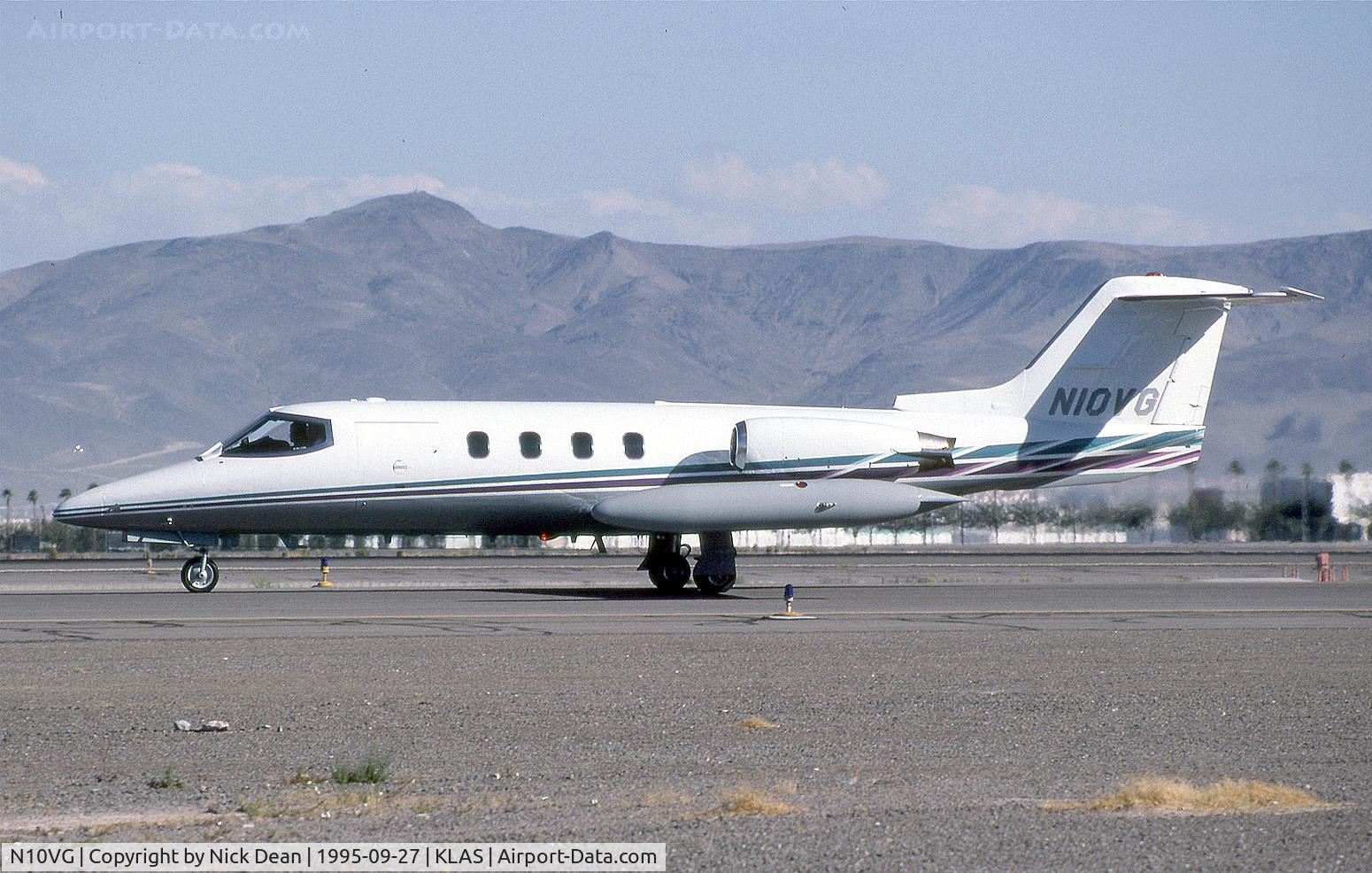 N10VG, 1973 Learjet 25B C/N 25-125, KLAS