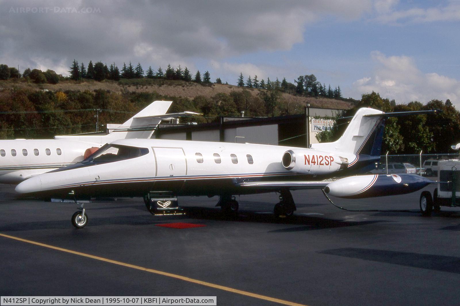 N412SP, 1974 Learjet 25B C/N 25B-174, KBFI