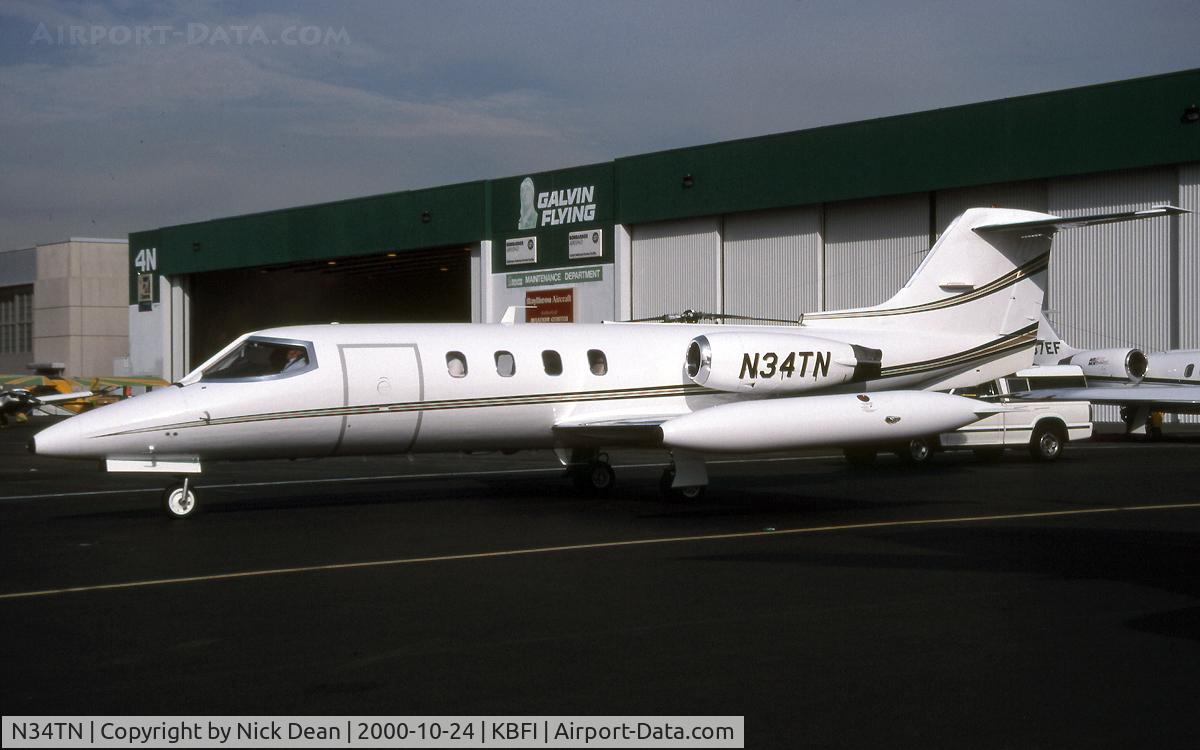 N34TN, 1978 Gates Learjet 25D C/N 249, KBFI