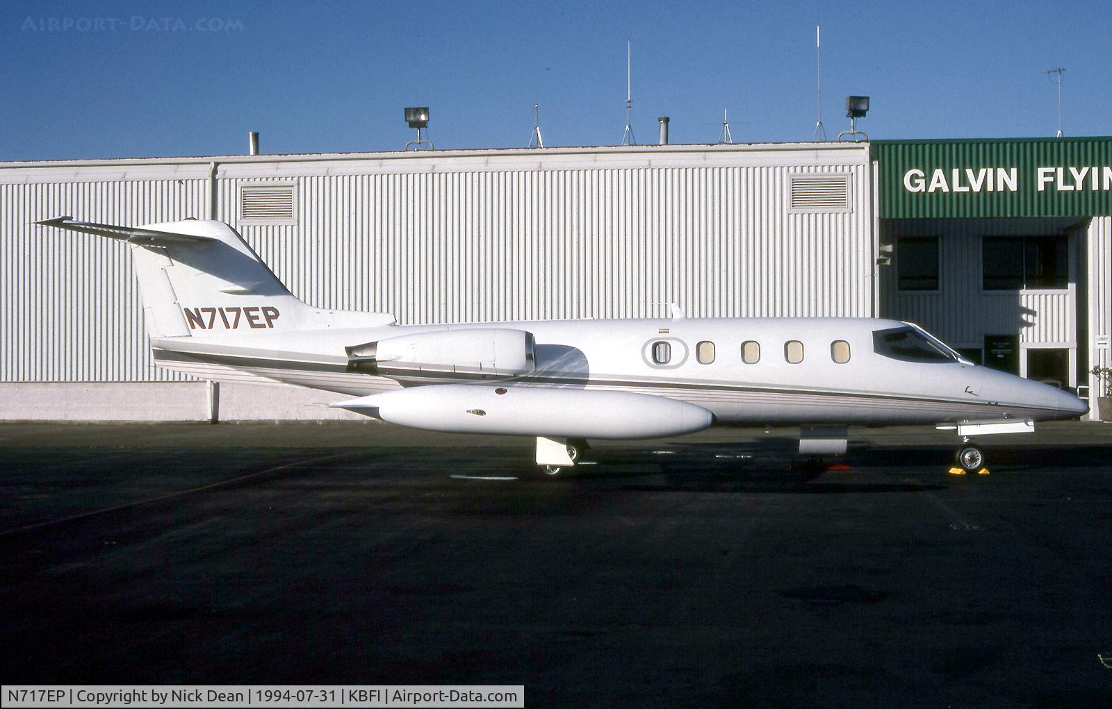 N717EP, 1978 Learjet 25D C/N 25D-255, KBFI