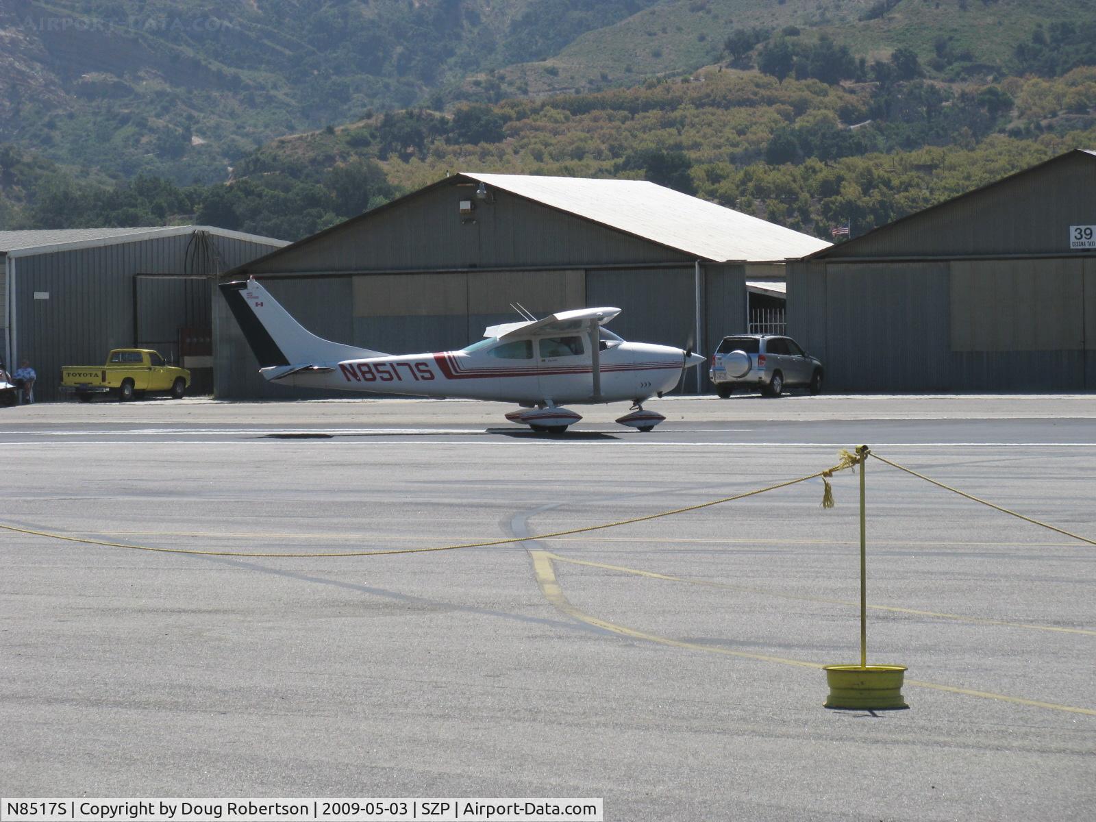 N8517S, 1965 Cessna 182H Skylane C/N 18256617, 1965 Cessna 182H SKYLANE, Continental O-470-S 230 Hp, takeoff roll Rwy 22