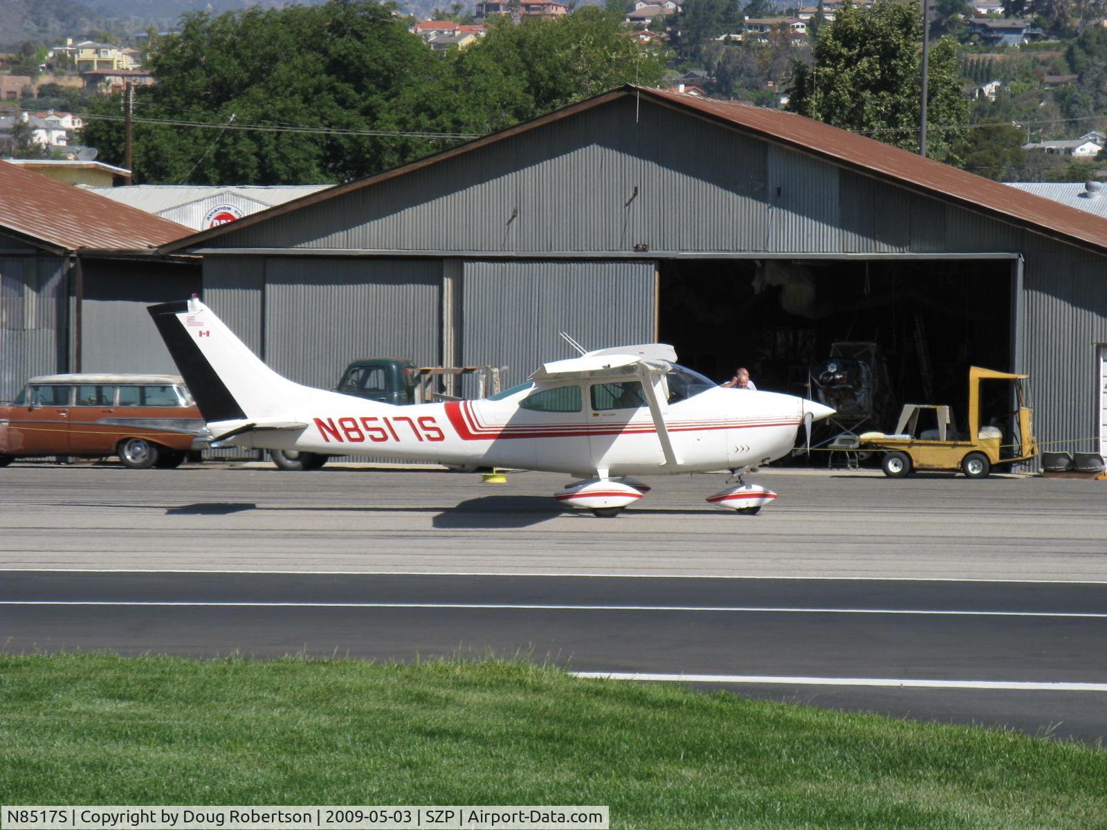 N8517S, 1965 Cessna 182H Skylane C/N 18256617, 1965 Cessna 182H SKYLANE, Continental O-470-S 230 Hp, taxi