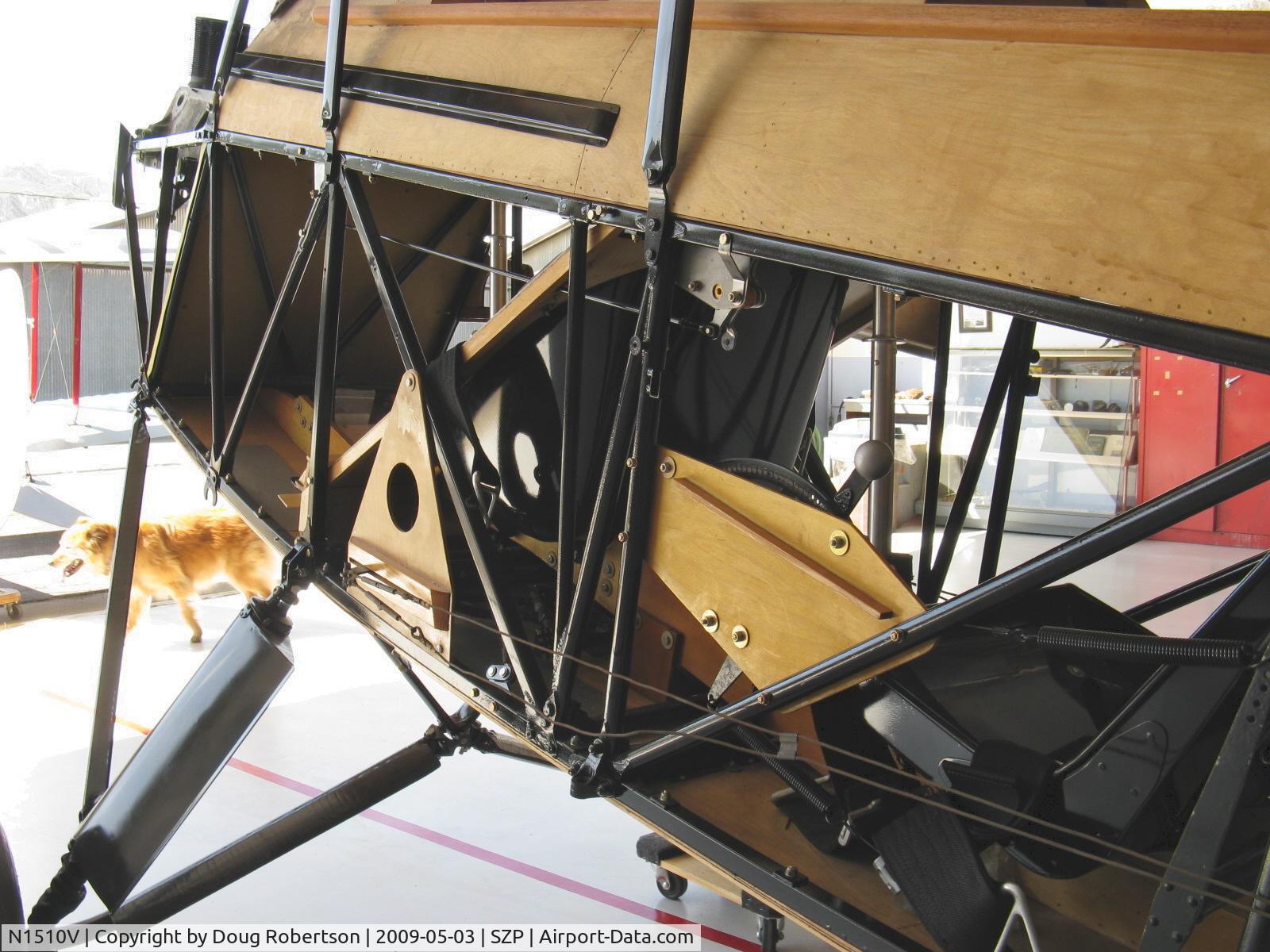 N1510V, 1928 De Havilland DH.60G Gipsy Moth C/N 506, DeHavilland DH.60 GIPSY MOTH metal fuselage version under reconstruction, main landing gear