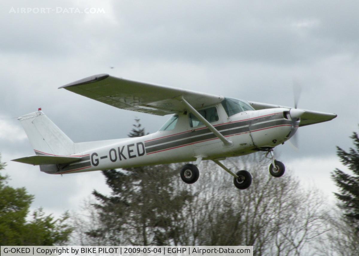 G-OKED, 1973 Cessna 150L C/N 150-74250, TAKE FROM RWY 26