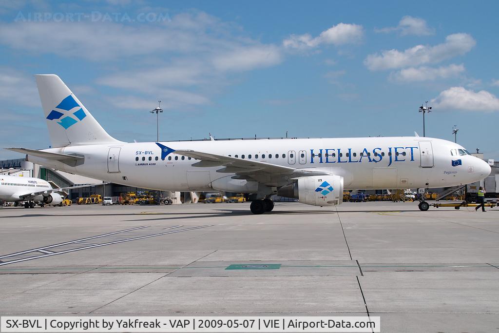 SX-BVL, 1989 Airbus A320-212 C/N 87, Hellas Jet Airbus A320