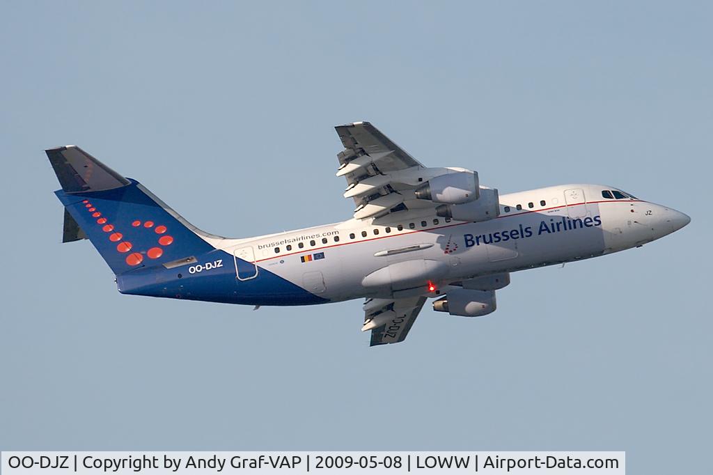 OO-DJZ, 1997 British Aerospace Avro 146-RJ85 C/N E.2305, Brussel Airline Bae146