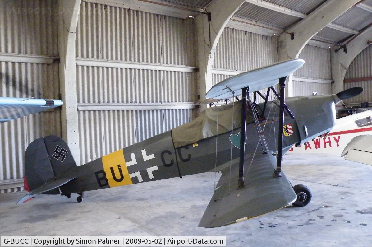 G-BUCC, 1957 CASA 1-131E Srs 1000 C/N 1109, Spanish-built Jungmann based at Goodwood