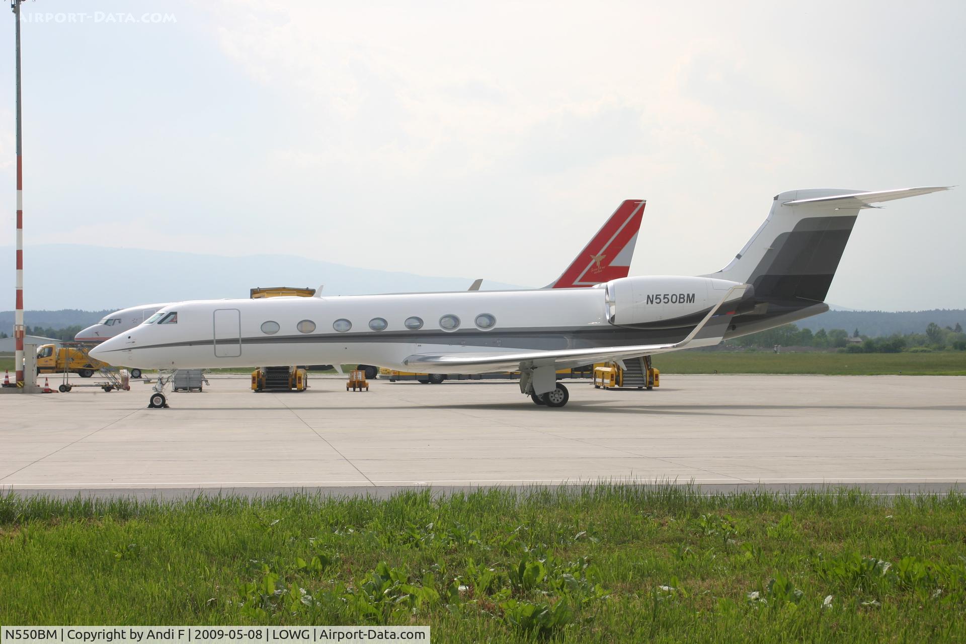N550BM, 2007 Gulfstream Aerospace GV-SP (G550) C/N 5171, -