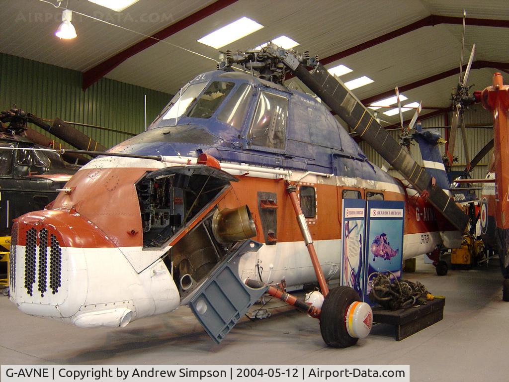 G-AVNE, 1967 Westland Wessex 60 Series 1 C/N WA561, At Weston Super-mare Helicopter Museum.