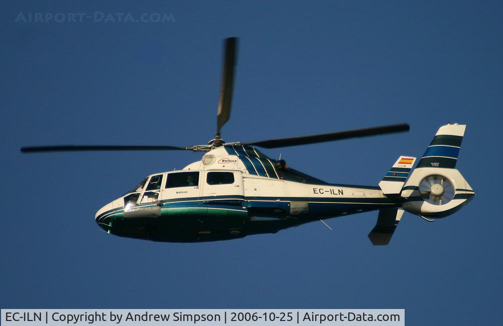 EC-ILN, 1987 Aerospatiale AS-365N Dauphin 2 C/N 6234, On the Malta-Gozo flight.