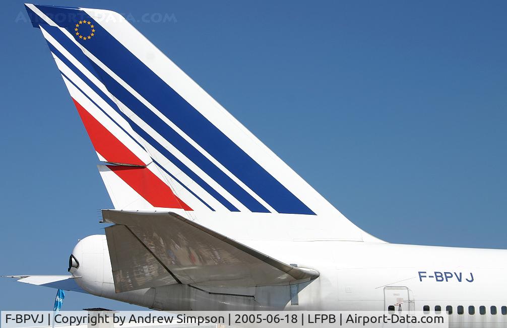 F-BPVJ, 1972 Boeing 747-128 C/N 20541, 2005 Paris Airshow.
