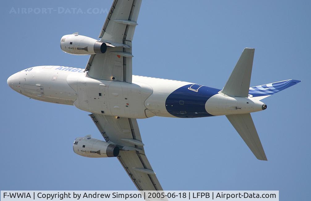 F-WWIA, 2001 Airbus A318-122 C/N 1599, 2005 Paris Airshow.