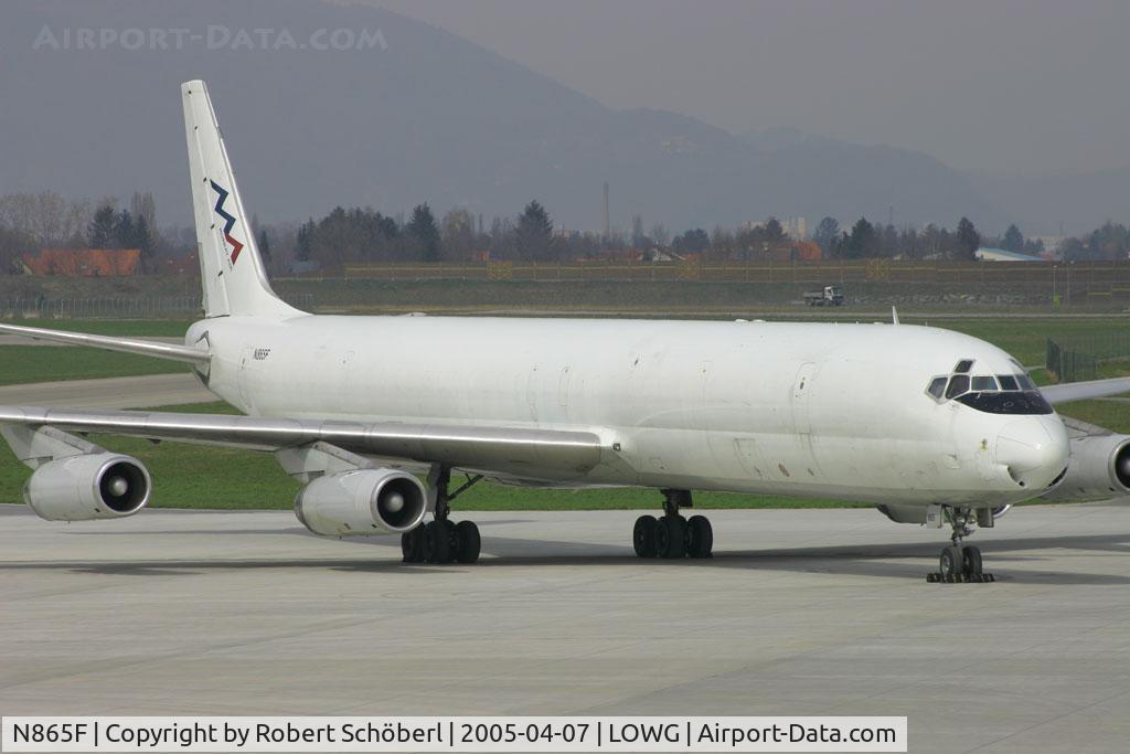 N865F, 1969 Douglas DC-8-63F C/N 46088, Great visitor!!