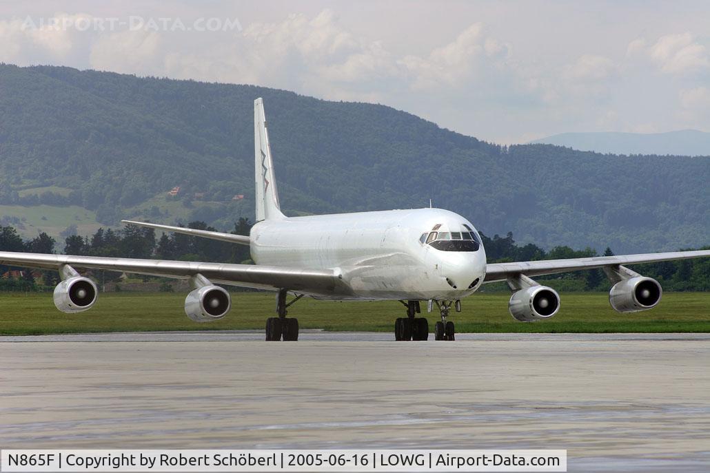 N865F, 1969 Douglas DC-8-63F C/N 46088, Great visitor
