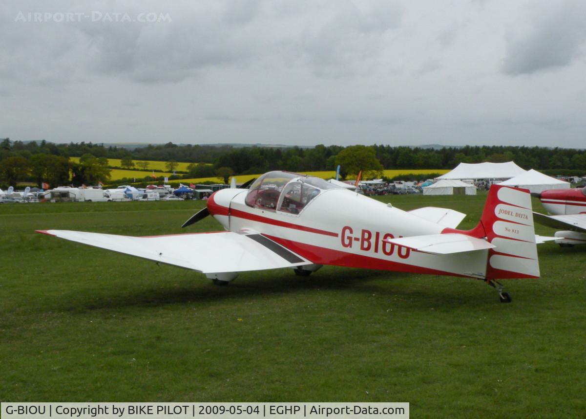 G-BIOU, 1958 Jodel D-117A C/N 813, VISITING A/C PARK