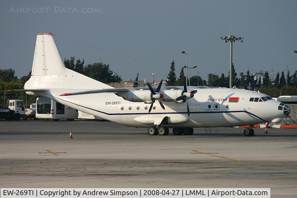 EW-269TI, 1961 Antonov An-12BP C/N 1340106, Resting in Malta.