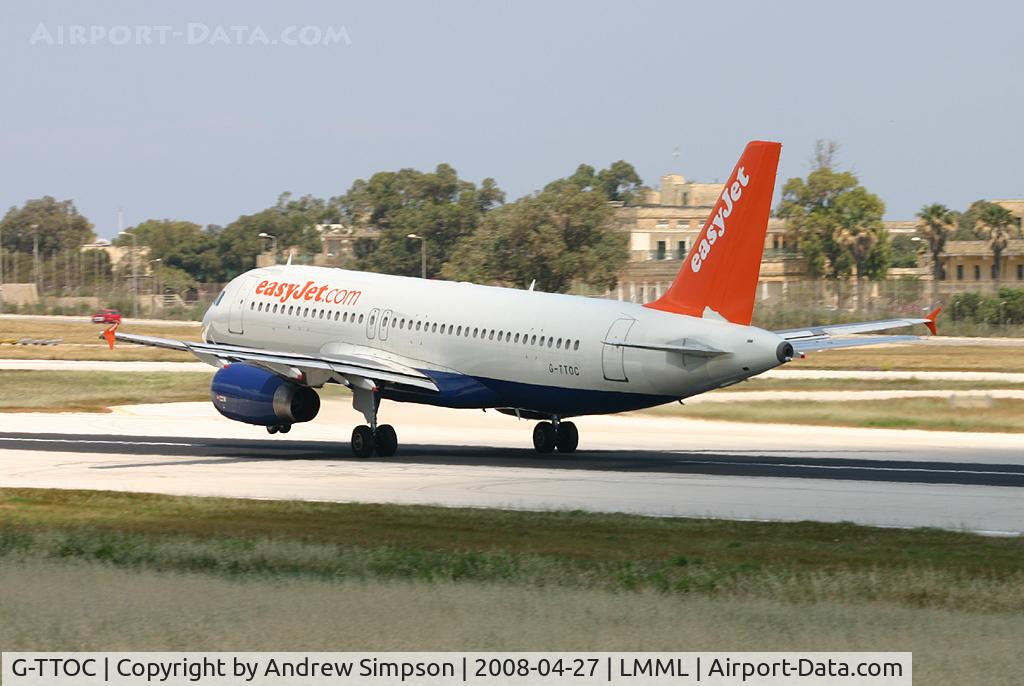 G-TTOC, 2002 Airbus A320-232 C/N 1715, The aircraft that brought me to Malta today!
