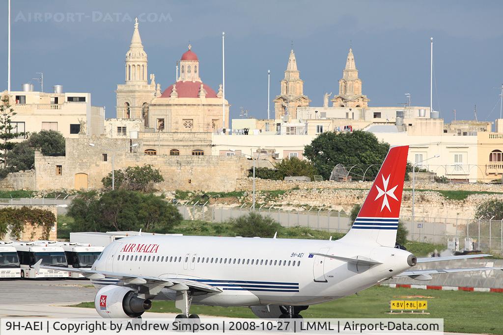 9H-AEI, 2004 Airbus A320-214 C/N 2189, Arriving in Malta.