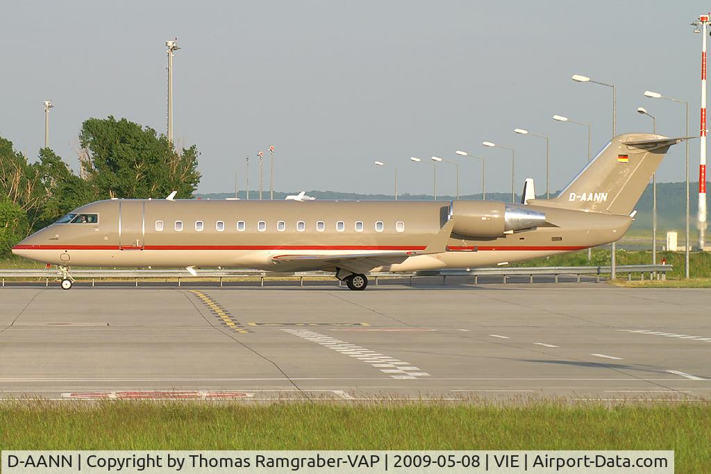 D-AANN, 2007 Bombardier Challenger 850 (CL-600-2B19) C/N 8073, Jetair Flug Canadair Regionaljet