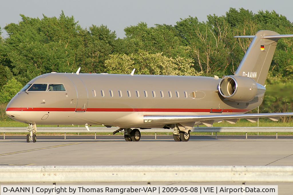 D-AANN, 2007 Bombardier Challenger 850 (CL-600-2B19) C/N 8073, Jetair Flug Canadair Regionaljet