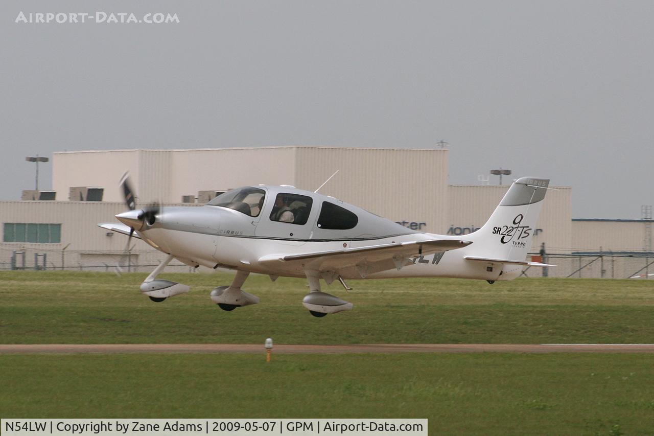 N54LW, 2007 Cirrus SR22 C/N 2407, At Grand Prairie Municipal - IFR departure